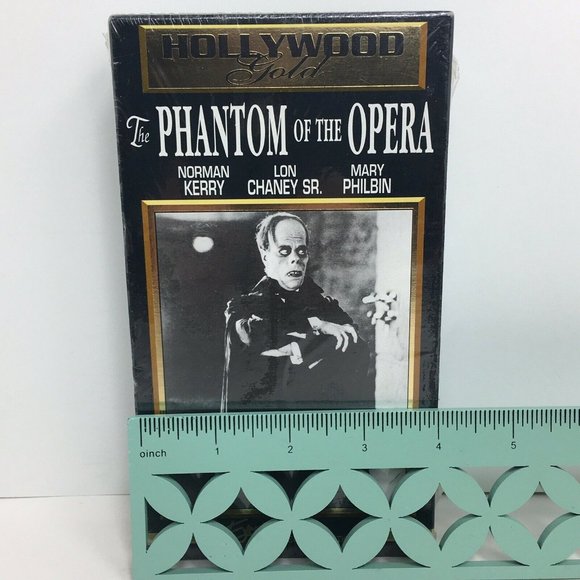 The Phantom Of The Opera VHS Hollywood Gold Eycelsior Collectors Edition Horror - Picture 6 of 12